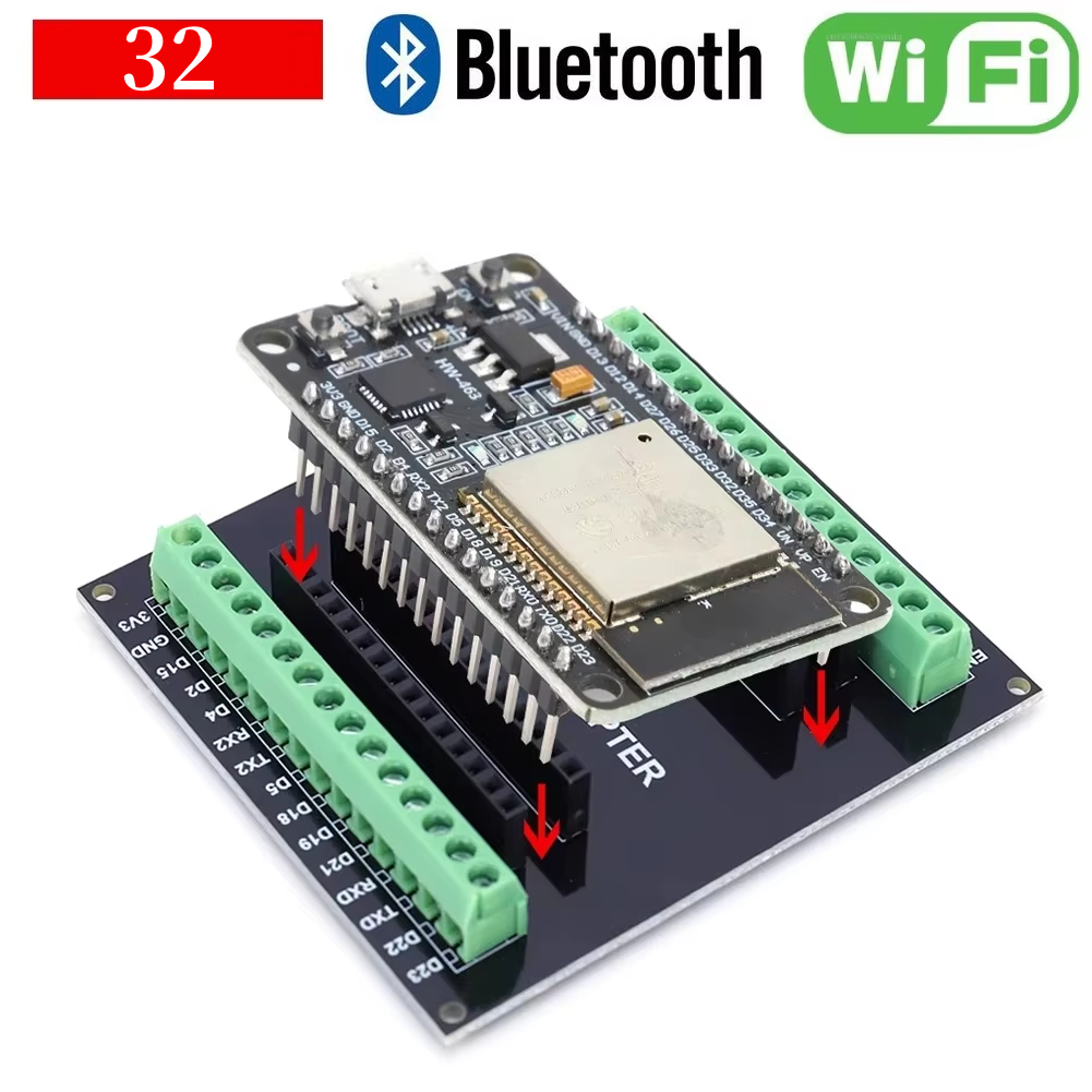 Nodemcu 32S - Carte d'extension 32S CP2102 NodeMCU-32S Lua,