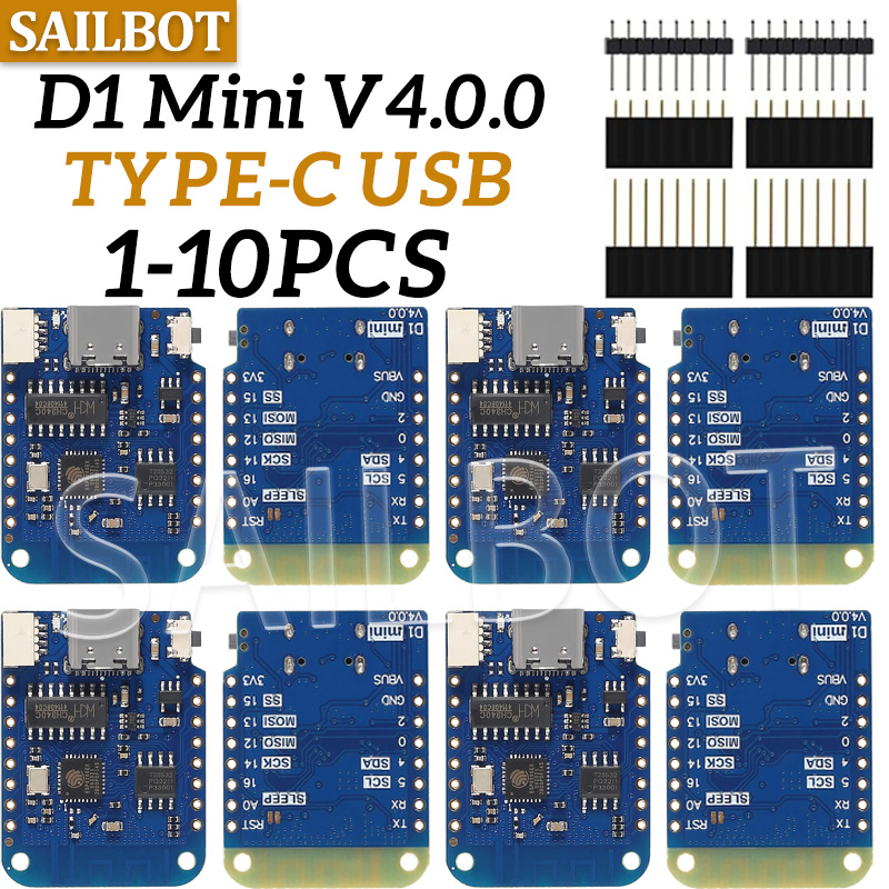 1-10 pièces WeMos D1 Mini ESP8 - Wemos D1 Mini avis et prix