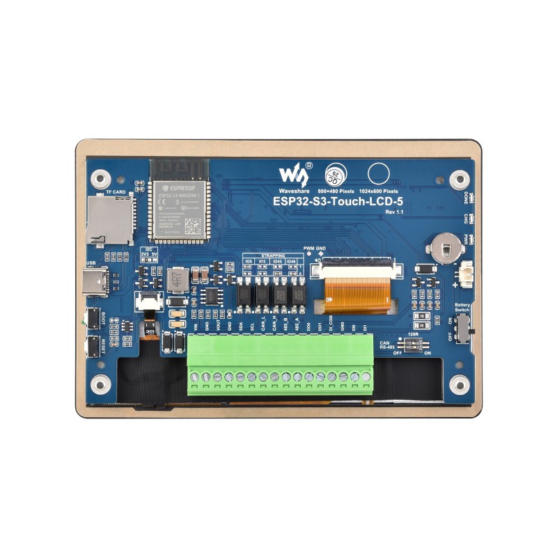 Waveshare ESP32-S3-Touch-LCD-5 - Waveshare Esp32 avis et prix