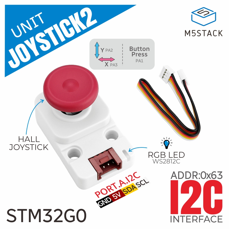 M5Stack Joystick I2c officiel  - M5Stack avis et prix