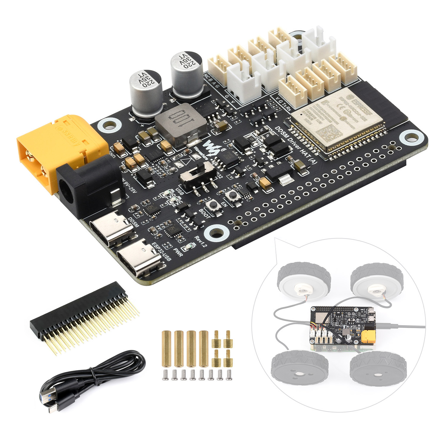 Carte de pilote de servomoteur - Doit Esp32 avis et prix